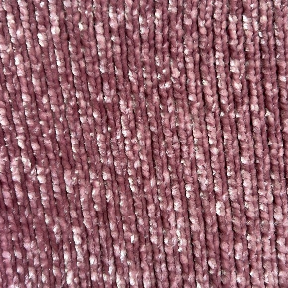 OVIS Mauve Chenille V Neck Sweater - Picture 7 of 13